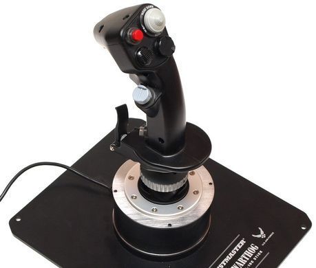 Джойстик Thrustmaster Hotas Warthog, Офіційна копія штурвалу літака A-10C, ліцензована ВПС США, PC (2960738) [106043]