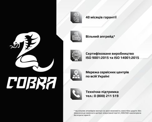 Персональний комп`ютер COBRA Gaming (I14F.16.H1S5.36.F2994) [614627]