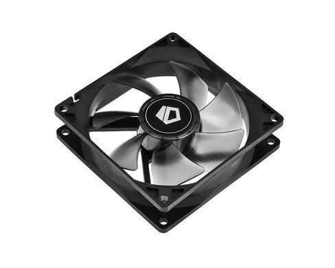Вентилятор ID-Cooling, 92x92x25мм, 3-pin, чорний (NO-9225-SD) [612594]
