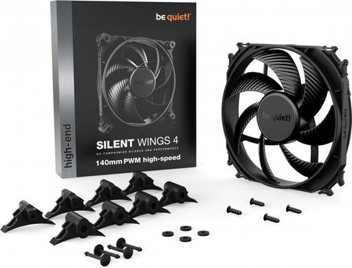 Вентилятор be quiet! Silent Wings 4 140mm PWM high-speed (BL097) [620173]
