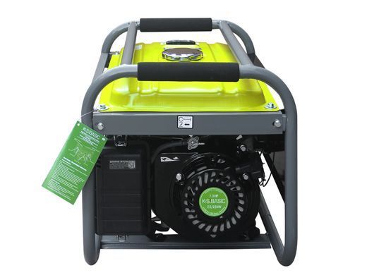 Генератор бензиновий Konner&Sohnen BASIC KSB 30A, 230В, 2.8кВт, ручний стартер, 36.2кг (KSB30A) [114268]