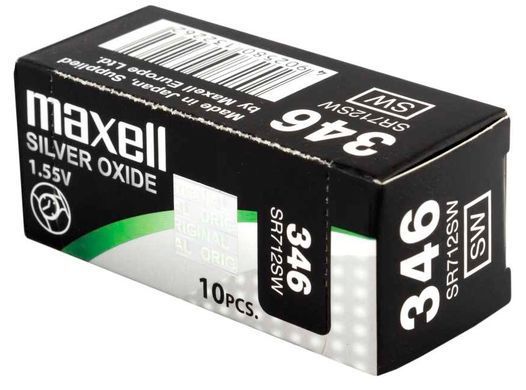 Батарейка Maxell SR712SW 1PC EU MF (18291800) [203723]