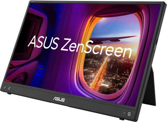 Монітор портативний Asus 15.6" ZenScreen MB16AHV mHDMI, 2xUSB-C, IPS, Cover (90LM0383-B01N70) [101004]