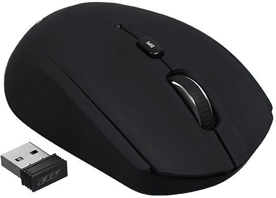 Миша Acer OMR050, WL/BT, чорний (ZL.MCEEE.02D) [104075]