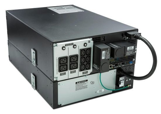 Джерело безперебійного живлення APC Smart-UPS Online 6000VA/6000W, RM 4U, LCD, USB, RS232, 6xC13, 4xC19 (SRT6KRMXLI) [102858]
