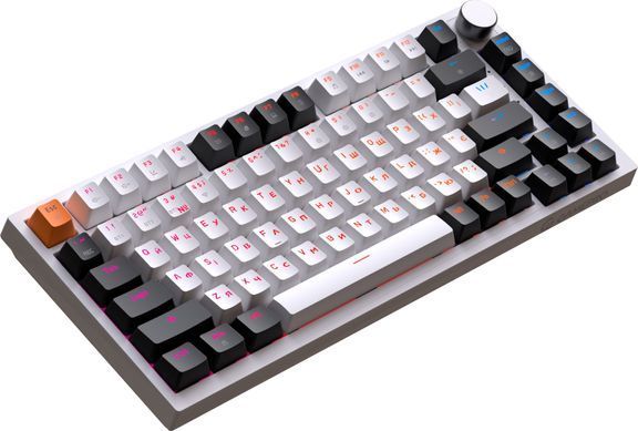 Клавіатура бездротова GamePro Asgard Valhalla White (MK160W Pro) [613234]