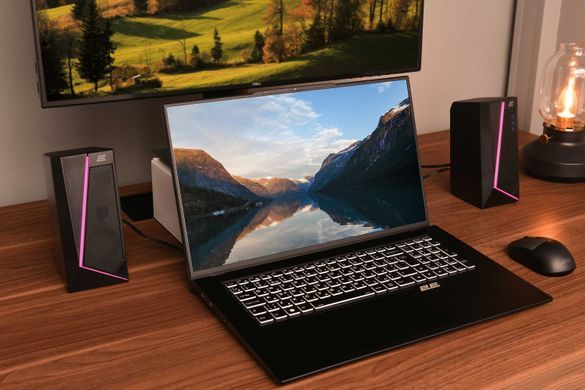 Акустична система 2E PCS233 RGB, 2.0, USB, Black (2E-PCS233BK) [113272]