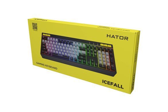 Клавіатура Hator Icefall Black (HTK401UA) [608058]