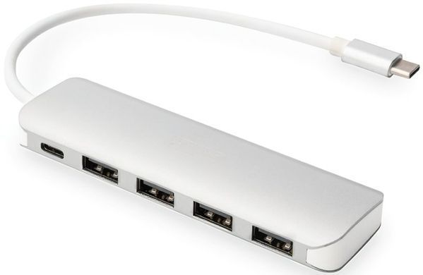 Хаб DIGITUS USB-C > 4xUSB-A/USB-C (DA-70242-1) [108812]