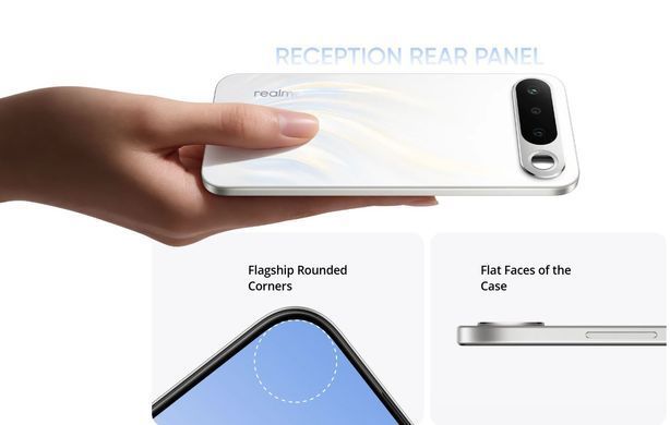 Смартфон Realme 16 5G 8/256GB (RMX5171) Air White (RMX5171 8/256GB Air White) [620482]