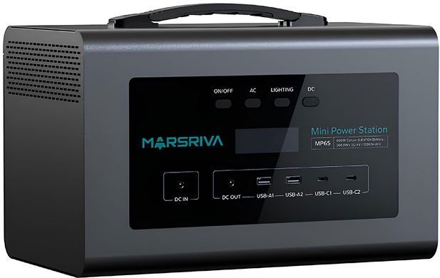 Зарядна станція Marsriva MP6S (268.8 Вт/г) 600W LiFePO4 (MP6S_MARSRIVA) [400656]