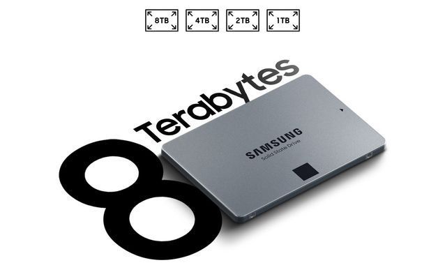 Накопичувач SSD Samsung 2.5" 8TB SATA 870QVO (MZ-77Q8T0BW) [109290]