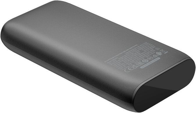 Акумулятор портативний літій-іонний Power Bank Belkin 26000мА&middot;год, 32Вт, USB-A/USB-C PD PPS, чорний (BPB016BTBK) [108438]