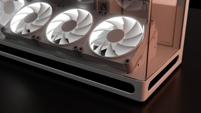 Корпус HAVN HS 420 VGPU Edition White (HVN-CA-HS420-07) [614802]