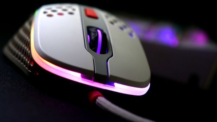 Миша Xtrfy M4, USB-A, RGB, Retro (XG-M4-RGB-RETRO) [103944]