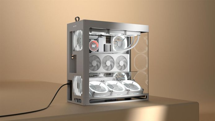 Корпус HAVN HS 420 VGPU Edition White (HVN-CA-HS420-07) [614802]