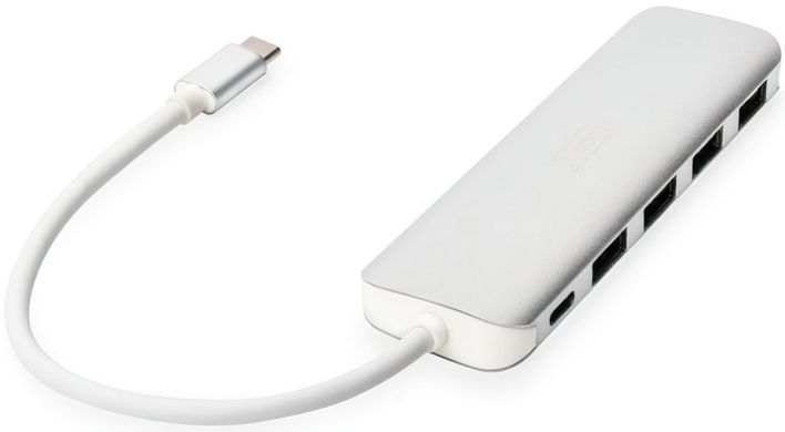 Хаб DIGITUS USB-C > 4xUSB-A/USB-C (DA-70242-1) [108812]
