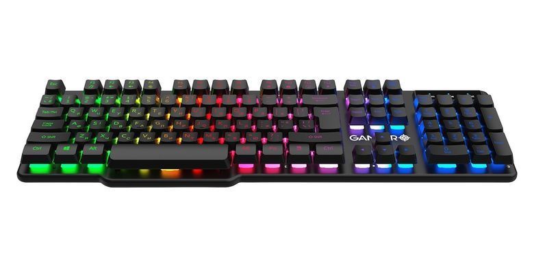Клавіатура GamePro RGB Black (GK380) [607473]