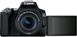 Цифр. фотокамера дзеркальна Canon EOS 250D kit 18-55 IS STM Black (3454C007)