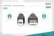 Кабель USB, тип A - B M/M, 1,8 м, чорний DIGITUS by ASSMANN (AK-300102-018-S) [502683], фото 2