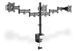 Кріплення DIGITUS Triple Monitor Clamp, 15-27", з нахилом, поворотом (DA-90362) [17001], фото 5