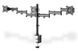 Кріплення DIGITUS Triple Monitor Clamp, 15-27", з нахилом, поворотом (DA-90362) [17001], фото 3