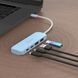 USB-хаб J5create 2 USB-A/2 USB-С Cyan (JCH342EC-N) [618218], фото 4