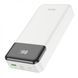 Зовнішній акумулятор HOCO J102A Cool figure PD20W+QC3.0 power bank(20000mAh) White (6931474783639) [806581], фото 3