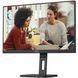 Монітор TFT 27" AOC, QHD, VA, HDMI, DP, USB-hub, HAS, Pivot, колонки, чорний (Q27E3UMF) [400502], фото 3