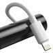 Кабель Baseus Simple Wisdom Data Cable Kit USB to iP PD 20W (2PCS/Set）1.5m White (TZCATLZJ-02) [804404], фото 4
