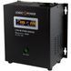 Джерело безперебійного живлення LogicPower LPA-W-PSW-500VA (350Вт)2A/5A/10A, Lin.int., AVR, 1 x евро, LCD, металл, з правильною синусоїдою 12V, настінний (LP7145) [610721], фото 1