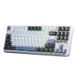 Клавіатура бездротова Aula F87 Gasket Greywood V3 switch White (6948391208602) [612758], фото 3