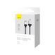 Кабель Baseus CoolPlay Series Fast Charging Cable USB to iP 2.4A 1m Black (CAKW000401) [802337], фото 2