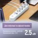 Фільтр живлення ColorWay 4 розетки, 4USB (Type-C PD20W + 3USB QC3.0) (45W), 2 м, White (CW-CHE44PDW) [619936], фото 3