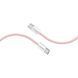 Кабель Promate EcoLine-CC200 USB Type-C - USB Type-C (M/M), 3 A, 60 W, 2 м, Pink (ecoline-cc200.pink) [604309], фото 7