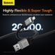 Кабель Baseus CoolPlay Series Fast Charging Cable USB to iP 2.4A 1m Black (CAKW000401) [802337], фото 11