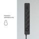 Фільтр живлення ColorWay 4 розетки, 3USB (2USB-A + 1 TYPE-C) (24W), 2м, Black (CW-CHE435PDB) [605278], фото 13