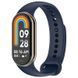 Силіконовий ремінець BeCover для Xiaomi Mi Smart Band 8 Deep Blue (709383) [604911], фото 3
