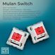 Клавіатура бездротова Epomaker Shadow-X 70% Mulan Switch Hot-Swap (2.4G/BT/USB) LCD Screen RGB UA White (SHX-W-M) [614136], фото 14