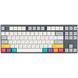 Клавіатура механічна Varmilo APT87 CMYK, C-TK Brown, WL/USB-A, White Led (A92A024D3A5A17A007) [110374], фото 2