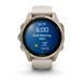 Смарт-годинник Garmin Fenix 8 43mm AMOLED Sapphire Soft Gold with Fog Gray Silicone (010-02903-18) [608230], фото 3