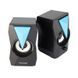 Акустична система 2.0 Microlab, 6Вт RGB Led USB чорна (B-22) [404761], фото 4