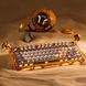 Клавіатура механічна GravaStar Mercury K1 Pro 80keys, GravaStar x Kailh Speedy Mint, BT/WL/USB, жовтий (GSK1PRO_YLW) [106610], фото 4