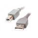 Кабель Cablexpert USB - USB Type-B V 2.0 (M/M), 1.8 м, сірий (CCP-USB2-AMBM-6G) [608468], фото 1