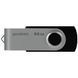 Флеш-накопичувач USB2.0 64GB Goodram UTS2 (Twister) Black (UTS2-0640K0R11) [607050], фото 3