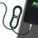 Кабель Baseus Cafule Metal USB - Lightning (M/M), 2.4A, 1 м Black (6953156202245) [604186], фото 2