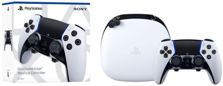 Геймпад PlayStation 5 Dualsense Edge BT, White (1000044115) [106095]