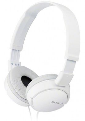 Sony Навушники MDR-ZX110AP On-ear Mic Білий (MDRZX110APW.CE7)