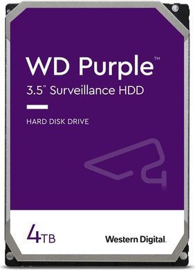 Жорсткий диск WD 4TB 3.5" 256MB SATA Purple Surveillance (WD43PURZ) [109624]