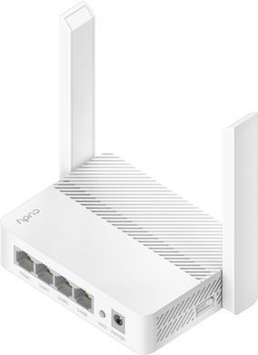 Маршрутизатор Cudy, N300 Wi-Fi Router, 802.11b/g/n,300Mbps, 2.4GHz, 4 &times; 10/100Mbps Ports, 2 &times; (WR300) [401497]